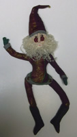 Button hinged santa
