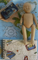 Molded Felt round robin doll