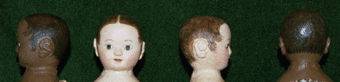 Mini Cloth Izannah Walker Dolls whisp hair
