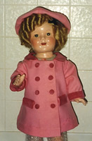 Jeans Composition Shirley Temple Doll