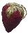 Vintage needle sharpener strawberry